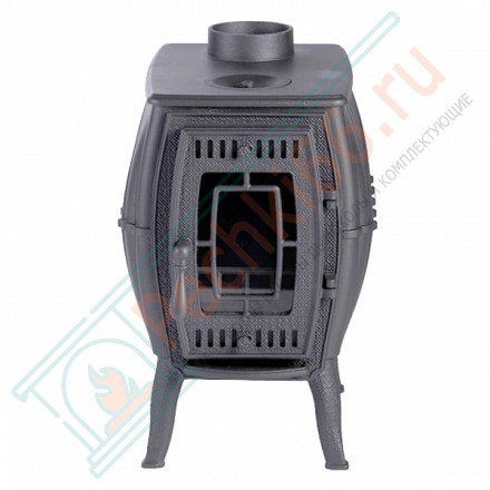 Чугунная отопительная печь Бахтинка, серая (ProMetall)
