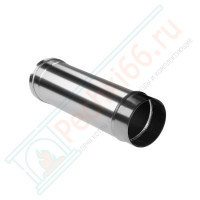 Труба прямая L=500 без изол (НЕРЖ-321/0,5) d-200 (Дымок-Lux) Труба прямая L=500 без изол (НЕРЖ-321/0,5) d-200 (Дымок-Lux)