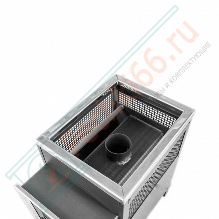 Печь для бани ПБ-22, 6 мм с т/о (Радуга) до 25 м3