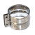 Хомут обжимной (НЕРЖ-439/0,5) d-80 (УМК)