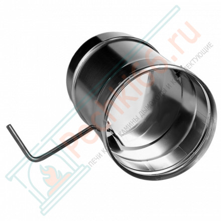 Задвижка без изол (НЕРЖ-321/0,8) d-200 (Дымок-Lux)