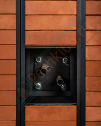 Печь для русской бани № 06МК-30 в кирпичном кожухе (Тройка) до 30 м3