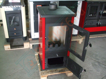 Печь-камин Vesta Cream (MBS) 180 м3