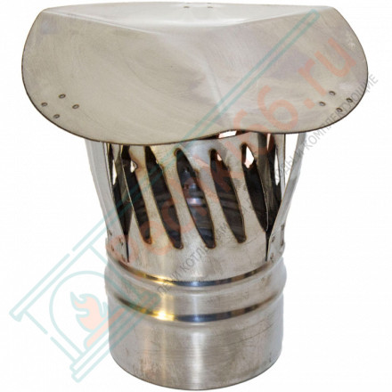 Зонт с искрогасителем (НЕРЖ-439/0,5) d-130 (УМК)