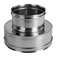 Переход термо-моно (НЕРЖ-321/0,8-НЕРЖ-439/0,5) d-200/280 (Дымок-Lux) Переход термо-моно (НЕРЖ-321/0,8-НЕРЖ-439/0,5) d-200/280 (Дымок-Lux)