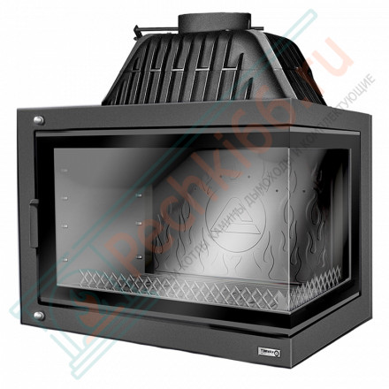 Чугунная топка W17 PB Decor Eko, с правым стеклом 16.1 kW (Kaw-Met)