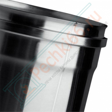 Сэндвич-отвод 90° (AISI-316L/0,5-AISI-304/0,5) d-150/200 (Craft-GS-25)