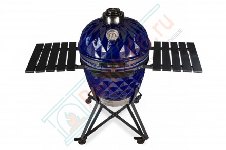Керамический гриль Diamond Egg XL синий