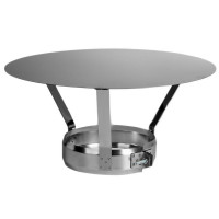 Зонт без изол (НЕРЖ-321/0,5) d-180 (Дымок-Lux)