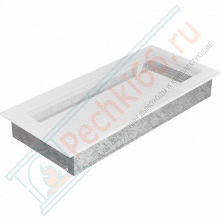 Решётка вентиляционная каминная белая 170х370 37B (Kratki)