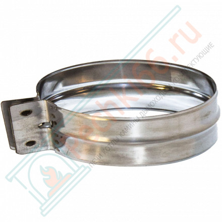 Хомут обжимной (НЕРЖ-439/0,5) d-260 (УМК)