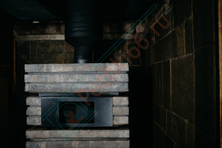 Дровяная банная печь Grill'D Shaman Short (3 каменки)