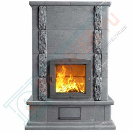 Теплонакопительная печь-камин Voitto-1610/R100 (Talkorus)