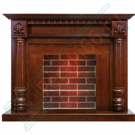 Портал Edinburg - Орех / Кирпич (Высота 1086мм)