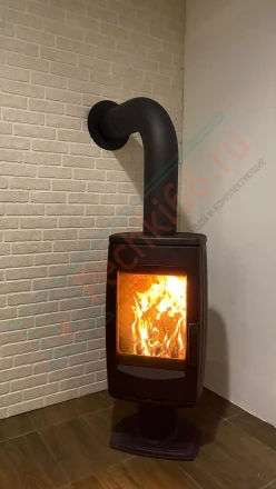 Печь-камин Plamen Aria под ключ (монтаж 21.08.2024)