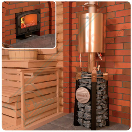 Банная печь Фредерика СТОУН (Добросталь)