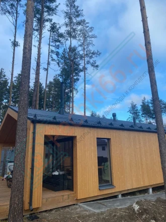 Печь-камин Мета-Бел Свитязь 7, поворотный под ключ (монтаж 08.2024)