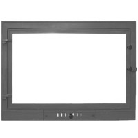 Дверка каминная чугунная Промо 700 (Мета)