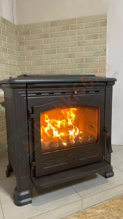 Печь-камин Plamen Tena N под ключ (монтаж 09.06.2018)