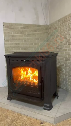 Печь-камин Plamen Tena N под ключ (монтаж 09.06.2018)