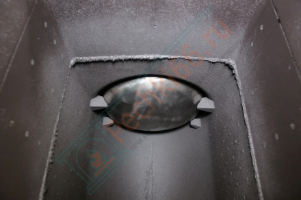 Печь банная "Атмосфера L" с комбинированной облицовкой Окаменевшее дерево наборное (ProMetall)