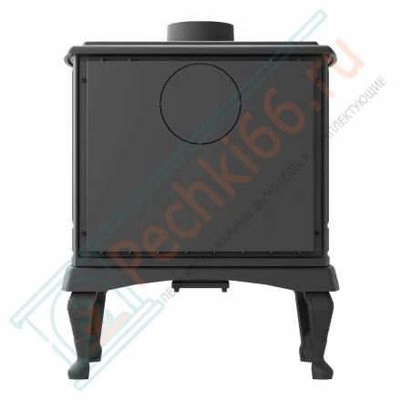 Печь-камин отопительная ПМЧ-12С, с патиной (Сибирский ЖАР)