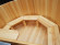 Японская баня Фурако круглая с внутренней печкой 150х150х120 (НКЗ) в Кемерово