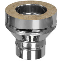 Переход конус моно-термо V50R (AISI-321/0,8-AISI-304/0,5) d-180/280 (Вулкан-Cerablanket)