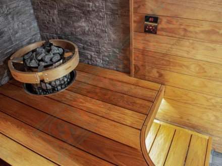 Электрическая печь Cilindro PC90XE Black Steel (Harvia)