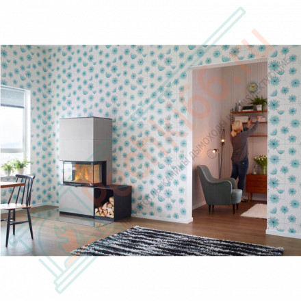 Печь-камин i51A артстоун белый (Contura)