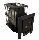 Печь для бани Пегас-26 сетка, закрытая каменка (Pegas) Печь для бани Пегас-26 сетка, закрытая каменка (Pegas)