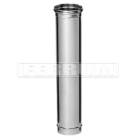 Дымоход L=1м (НЕРЖ-430/0,8) d-250 (Ferrum HF)