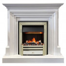 Электрический Каминокомплект Bradford - Белый с очагом Cavendish Электрический Каминокомплект Bradford - Белый с очагом Cavendish