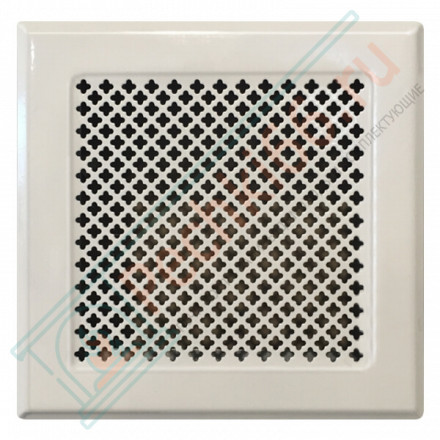 Каминная решетка 170х170, белая (Megaprom)