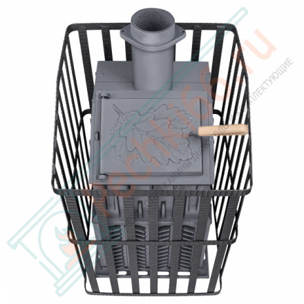 Чугунная печь для бани Гром Ураган 30 (П) (ТехноЛит)