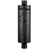 Дымоход - конвектор Русалка, D115мм, L1м, Антик (Feringer)