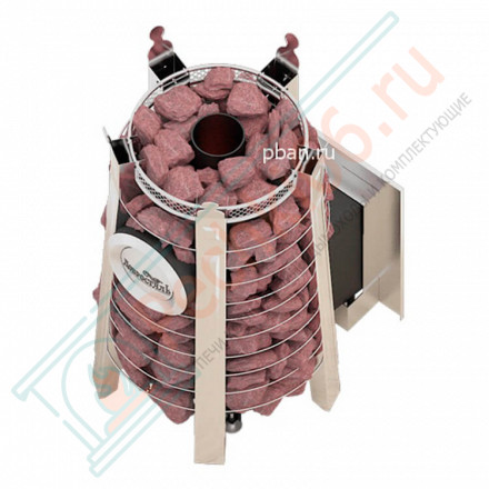 Банная печь Фредерика ПРОФИ со стеклом (Добросталь)