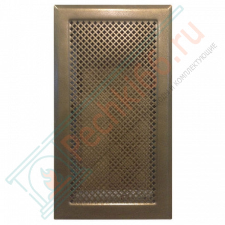 Каминная решетка 195х345, бронза (Megaprom)