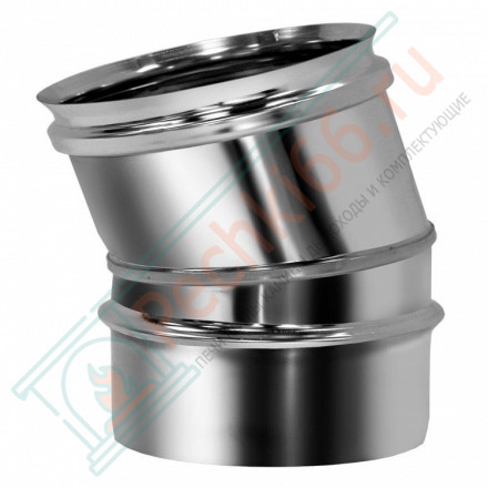 Отвод одностенный 15° (AISI-310S/0,8мм) d-104 (Вулкан)