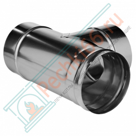 Тройник 90° без изол (НЕРЖ-321/0,5) d-115 (Дымок-Lux)