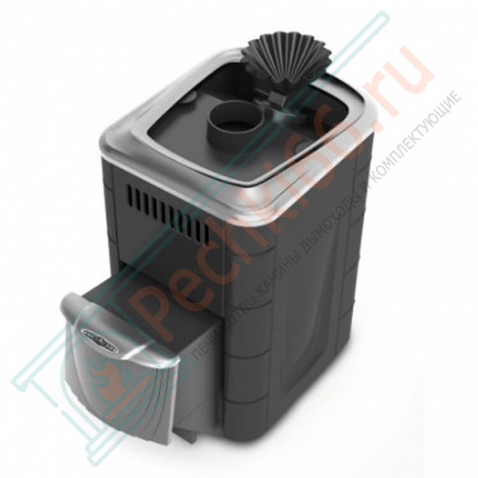 Печь для бани Гейзер Мини 2016 Carbon ДН ЗК антрацит (T.M.F) до 12 м3