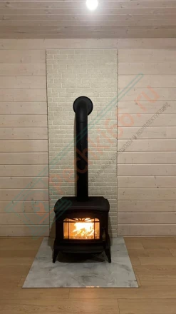 Печь-камин INVICTA BRADFORD под ключ (монтаж 08.2023)