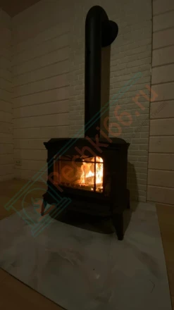 Печь-камин INVICTA BRADFORD под ключ (монтаж 08.2023)