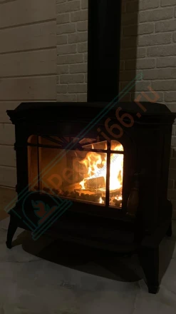 Печь-камин INVICTA BRADFORD под ключ (монтаж 08.2023)