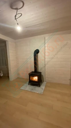 Печь-камин INVICTA BRADFORD под ключ (монтаж 08.2023)