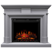Каминокомплект электрический Coventry - Серый с очагом XHD28L-INT (Dimplex)