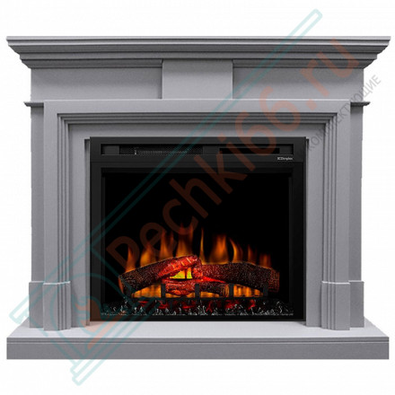 Каминокомплект электрический Coventry - Серый с очагом XHD28L-INT (Dimplex)
