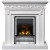 Каминокомплект Valletta - Белый (Ширина 1040 мм) с очагом Flagstaff