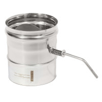 Шибер Моно ШМ(М)-Р (304-0.8) d-130 (ТиС Стандарт)