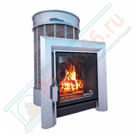 Печь для бани Услада Керама, КТК, с панорамной дверцей ПлаZма (Жара)